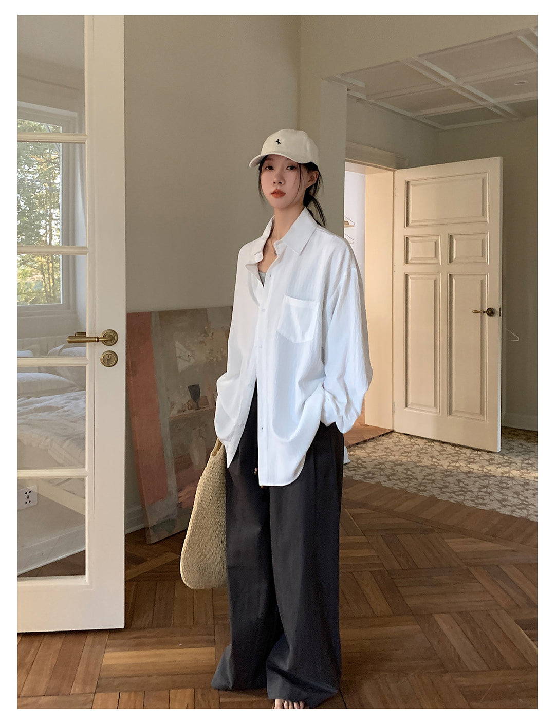 Cloud Veil Crinkle Shirt VWCS0341