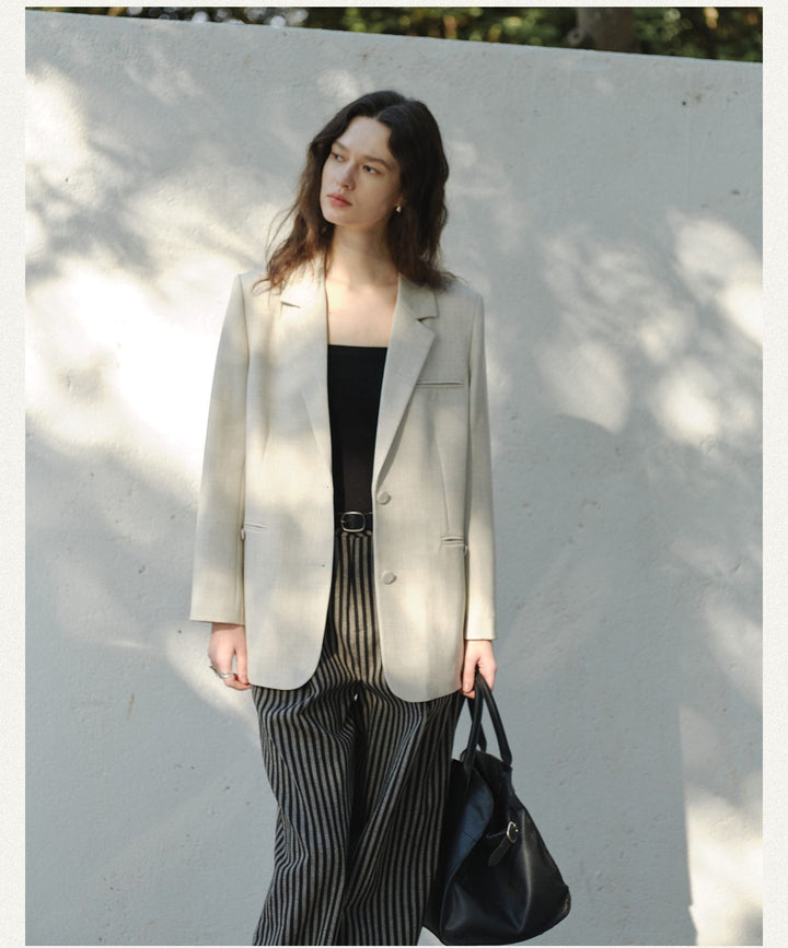 Timeless Elegance Oversized Blazer CCOB0142