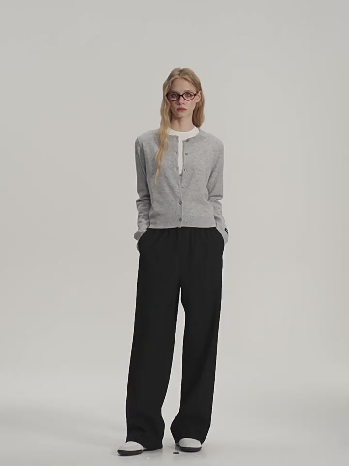 Luxe Wool Button-Up Cardigan CVWC0152