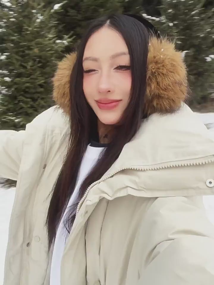 Arctic Halo Oversized Long Padding Coat ASPC0317