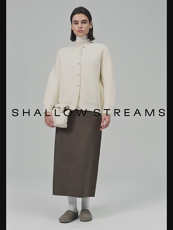 Luxe Wool Button Cardigan SSWC0081