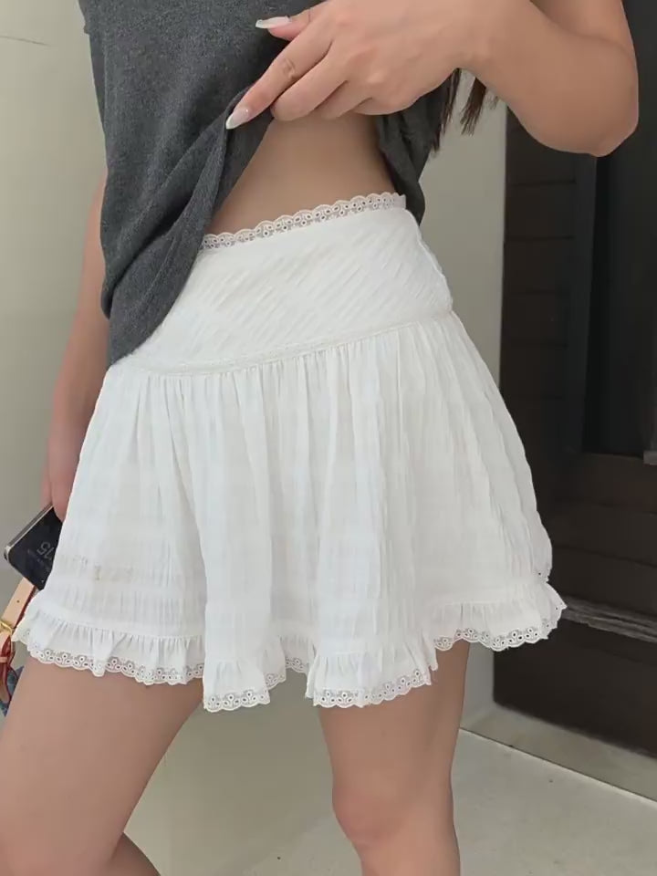 Cloudlight Ruffle Skirt NHRS0230